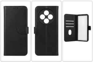 کاور کیف کتابی چرمی برای گوشی شیائومی ردمی 14C